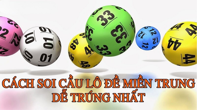 Cách tính số đề Miền Trung bằng soi cầu động