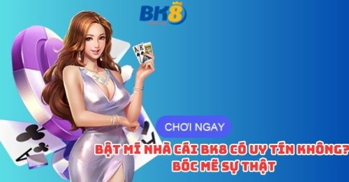 Bật mí nhà cái BK8 có uy tín không? Bóc mẽ sự thật