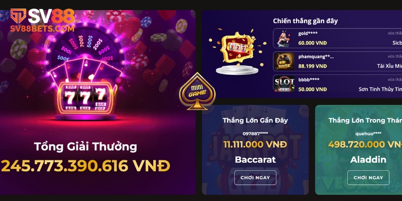 Lý do người chơi nên tham gia chương trình khuyến mãi SV88?