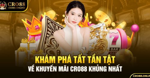 Khám Phá Tất Tần Tật Về Khuyến Mãi Cro88 Khủng Nhất